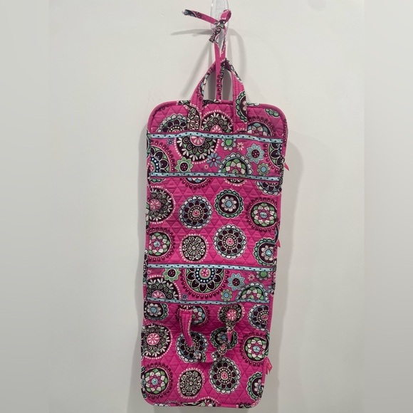 Vera Bradley Hanging Travel
Organizer Blush Pink for Makeup Jewelry Toiletries - Picture 2 of 7